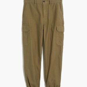 Madewell High-Rise Cargo Fatigue Pants